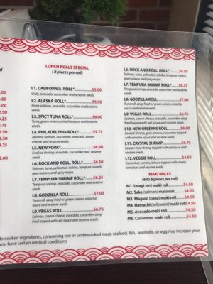 Menu photo 4 Bonsai Sushi Provo, UT