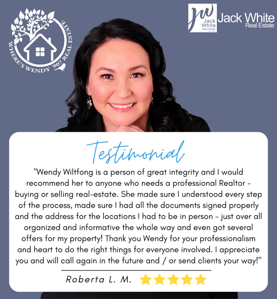 WHERE’S WENDY 907 REAL ESTATE Contact Agent 3801 Centerpoint Dr