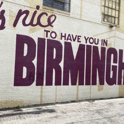 It's Nice to Have You in Birmingham Mural
