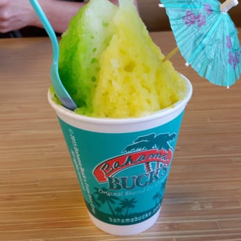Bahama Buck's - Albuquerque, Coors Road NW - Small cucumber,lime, and mango - Juice Bars & Smoothies Near Me - Albuquerque, New Mexico