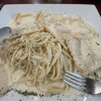 Tuscany Italian Bistro - Lobster ravioli in Alfredo sauce - Italian Near Me - Fort Worth, Texas