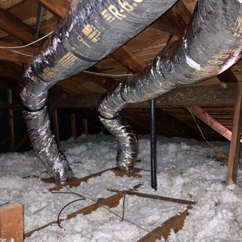 Attic Cleaning Services - Duct work - Insulation Installation Near Me
