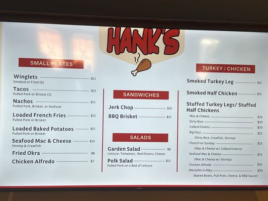 Hank's by null