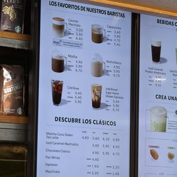 Starbucks - Photo 8: Menu - Coffee & Tea Near Me - Madrid, M