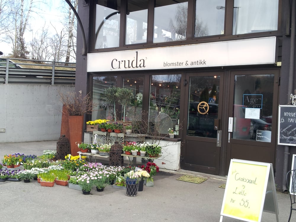 CRUDA BLOMSTER & ANTIKK Updated March 2024 Kjelsåsveien 160, Oslo