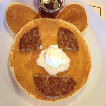 Orange Cafe Bistro - Panda face Pancake - Breakfast & Brunch Near Me - Orange, California