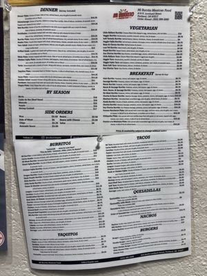 Menu photo 4 Mi Burrito Portland, OR