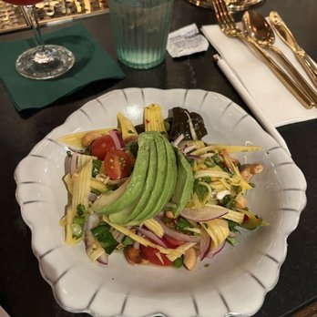 Mitr Thai - Mango Avocado Salad - tasted amazing with all the flavors together - Thai Near Me - New York, New York