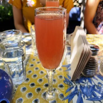 La Note - Raspberry Mimosa - French Near Me - Berkeley, California