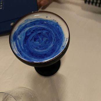 Gunè - Blue rose drink - Italian Near Me - Florence, FI