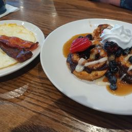 Cinnamon roll French toast.