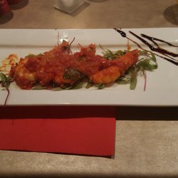 Lotus Bar - Prawn with Spicy Chili Sauce Starter