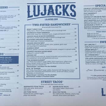 Lujacks All American Grill - LUNCH MENU - Wine Bars Near Me - Naples, Florida Lujacks All American Grill - LUNCH MENU - Wine Bars Near Me - Naples, Florida