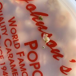 A piece of shell in my crab cake A piece of shell in my crab cake