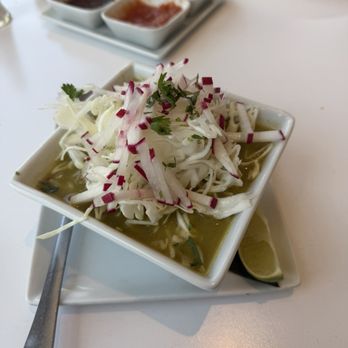 Doce Mesas - Pozole verde - Tex-Mex Near Me - Dallas, Texas Doce Mesas - Pozole verde - Tex-Mex Near Me - Dallas, Texas