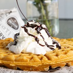 Park’er There - Whipped cream , drizzled with chocolate