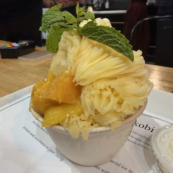 Oakobing - Mango Shaved Ice - Shaved Ice Near Me - Los Angeles, California Oakobing - Mango Shaved Ice - Shaved Ice Near Me - Los Angeles, California