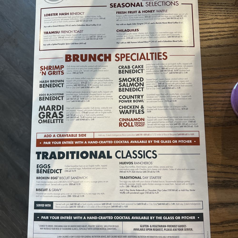 Menu Menu