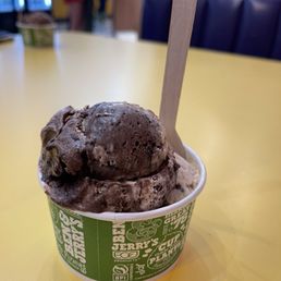 Small (2 scoops) Bottom scoop is coconut Top scoop is the tonight show dough Small (2 scoops) Bottom scoop is coconut Top scoop is the tonight show dough
