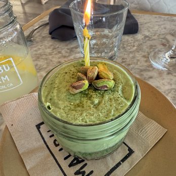 Malibu Farm - Pistachio tiramisu - Coffee & Tea Near Me - Tiburon, California