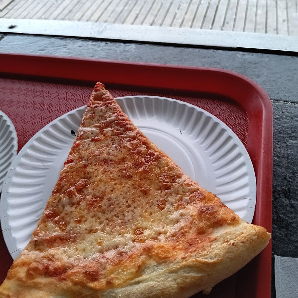 Home Slice - Regular cheese slice , crispy and pretty good $6 - Pizza Near Me - Atlantic City, New Jersey Home Slice - Regular cheese slice , crispy and pretty good $6 - Pizza Near Me - Atlantic City, New Jersey
