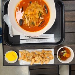 Spicy Seafood Noodle Soup