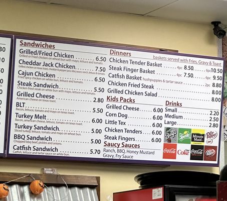 Menu photo 6 Carter's Burger Bryan, TX