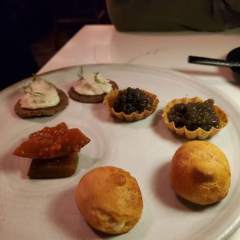 Astera - Little tray of snacks - Cocktail Bars Near Me - Portland, Oregon