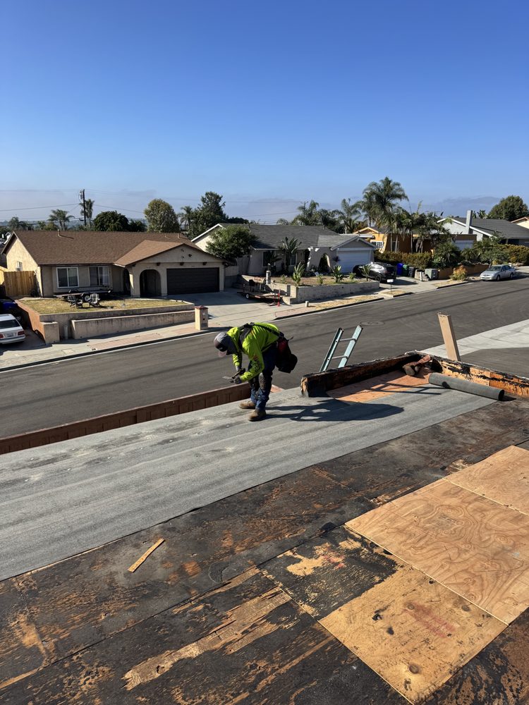 Slide of Mister Roofing