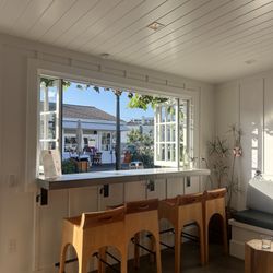 Lido Tasting Room - Window bar seating area