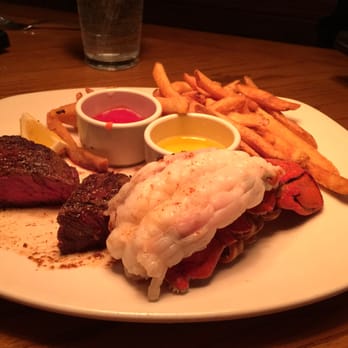 Outback Steakhouse - Lobster Tail and Steak.... "perfect" medium-rare. - Steakhouses Near Me - Rochester, New York Outback Steakhouse - Lobster Tail and Steak.... "perfect" medium-rare. - Steakhouses Near Me - Rochester, New York