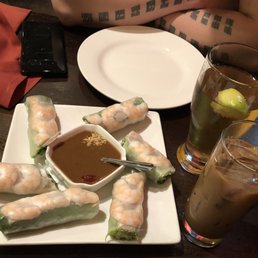 Wild Smoked Salmon Spring Roll