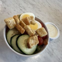 Village Inn - Side salad because health