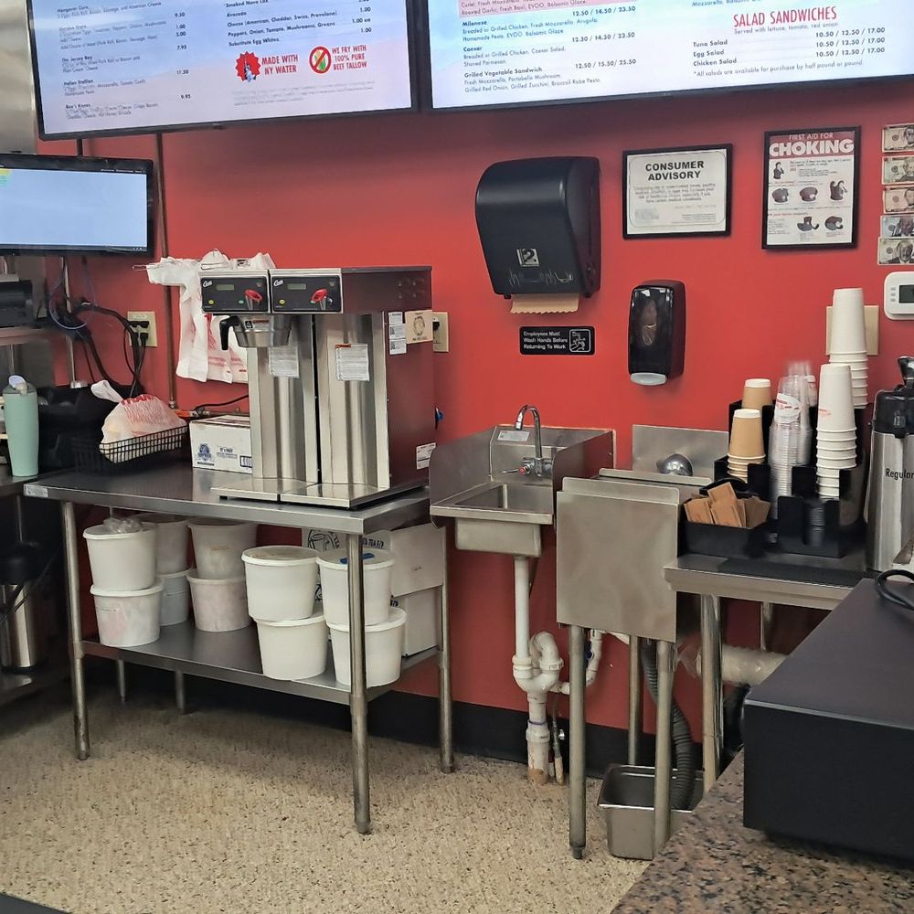 Pork Roll Petes - Behind counter - Bagels Near Me - Bradenton, Florida