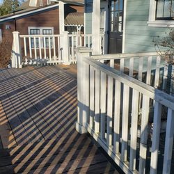 House 11 Taproom - Ramp up to back entrance.