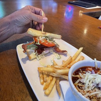 Twin Peaks - Half BLT AND Venison Soup - Sports Bars Near Me - Orlando, Florida