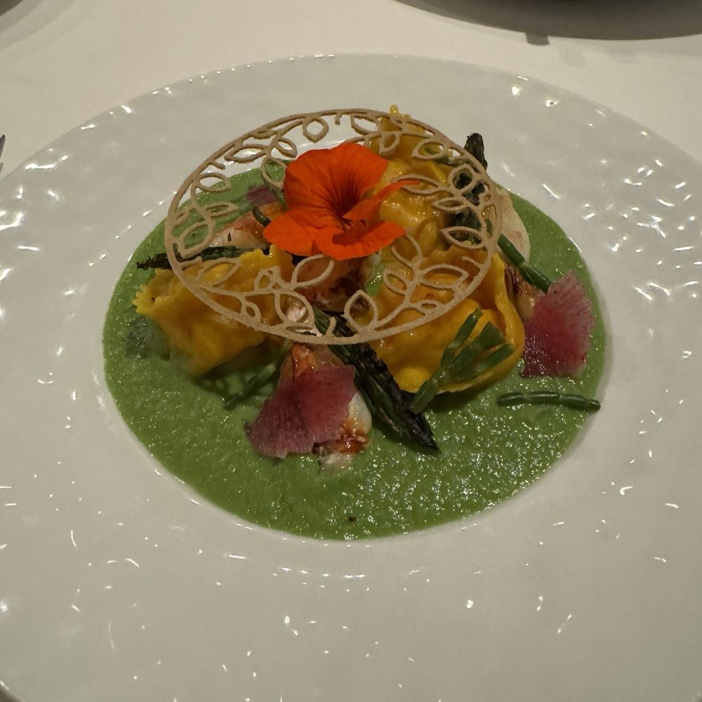 Foray - Dungeness crab tortellini - New American Near Me - Carmel-by-the-Sea, California