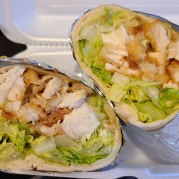 Bonchon Chicken Wrap
