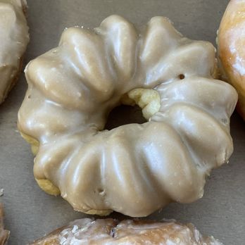Darren's Donuts - 1/2 dozen ($12.00 USD); maple French cruller - Donuts Near Me - Mount Vernon, Washington