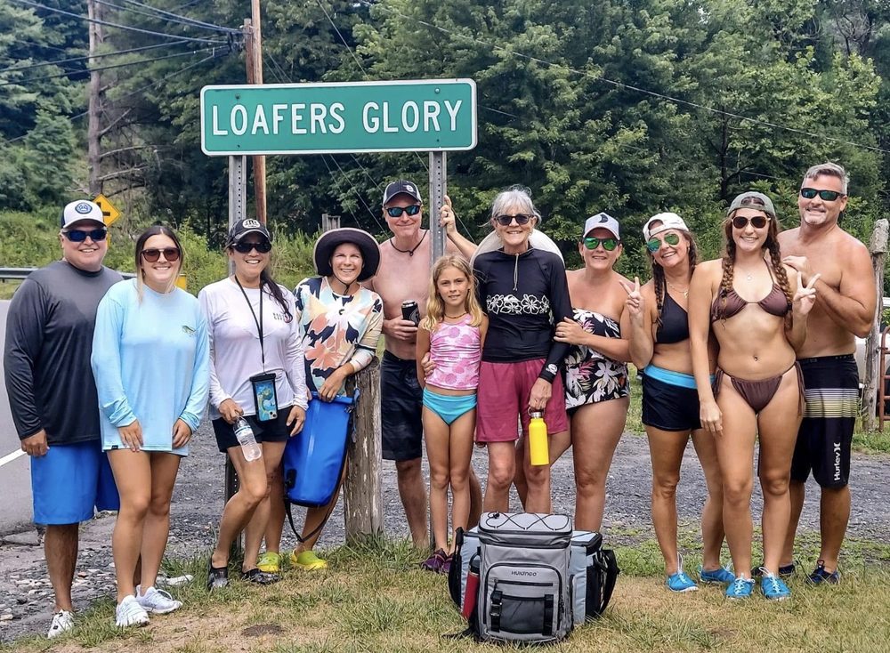 Loafers Glory Rafting and Tubing Logo