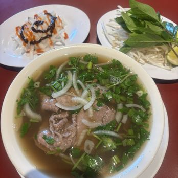 Pho Hanoi - Rare steak pho #7 - Vietnamese Near Me - West Covina, California