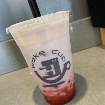 Wake Cup - Strawberry Fresh Milk - Coffee & Tea Near Me - San Francisco, California Wake Cup - Strawberry Fresh Milk - Coffee & Tea Near Me - San Francisco, California