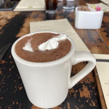 The Kitchen Step - "Not Chocolate" hot chocolate with mezcal - Desserts Near Me - Jersey City, New Jersey The Kitchen Step - "Not Chocolate" hot chocolate with mezcal - Desserts Near Me - Jersey City, New Jersey