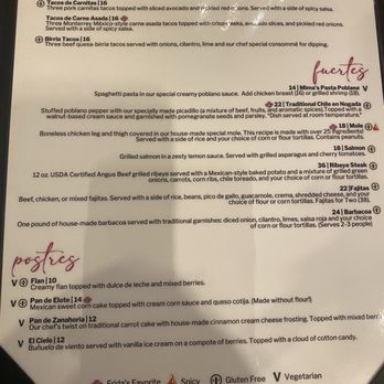 Frida’s Kitchen & Bar - Menu - Mexican Near Me - Bryan, Texas Frida’s Kitchen & Bar - Menu - Mexican Near Me - Bryan, Texas