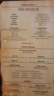 Menu photo 1 La Hacienda Del Rio Nashua, NH Menu photo 1 La Hacienda Del Rio Nashua, NH