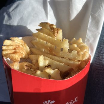Chick-fil-A - large waffle fries - Chicken Shop Near Me - Billings, Montana