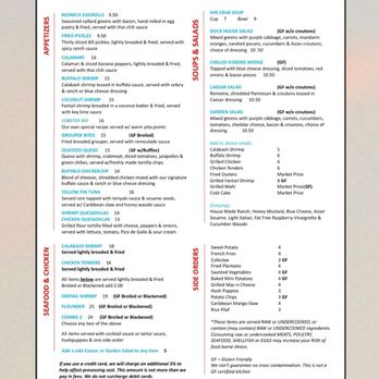 Dock House Seafood & More - Menu - Seafood Near Me - Holden Beach, North Carolina