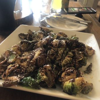 Brazill's On Main - Appetizer- roasted Brussels with Parmesan - American Near Me - Westfield, New York