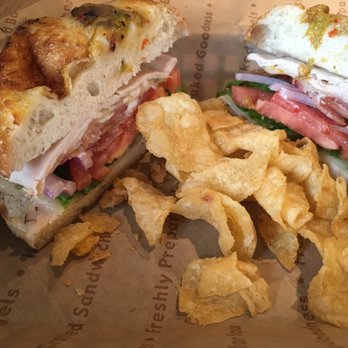Caribou Coffee - a sandwich and chips - Coffee & Tea Near Me - Buffalo, Minnesota
