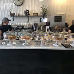 Balzac's Coffee, Stratford, Ontario...the dessert selection